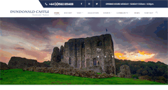 Desktop Screenshot of dundonaldcastle.org.uk